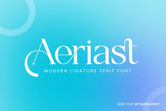 Aeriast: A Serif Font for Clear Campaigns