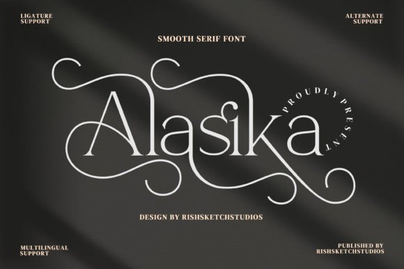 Alasika: Elegant Serif Font for Makers