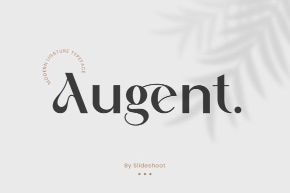 Augent: A Modern Sans Serif for Designers