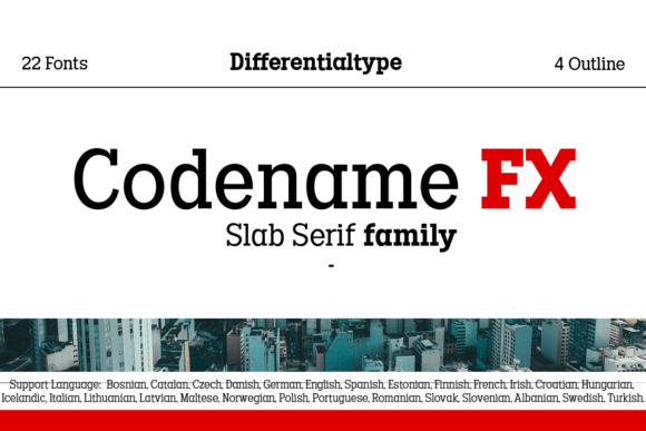 Codename Fx: Bold Typography for Impactful Campaigns