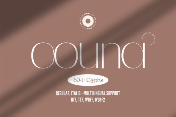 Couna: A Font for Polished Branding