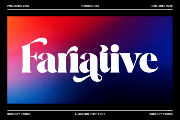 Fariative: A Font for Business Elegance