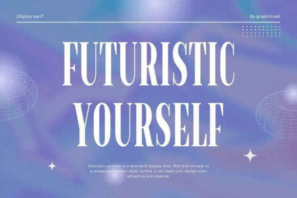Futuristic Yourself Font