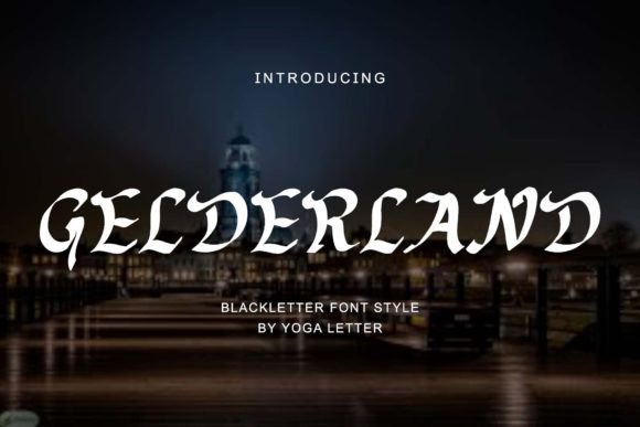 Gelderland Font Review