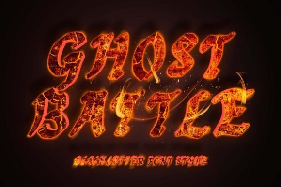Ghost Battle: A Bold Font for Digital Campaigns