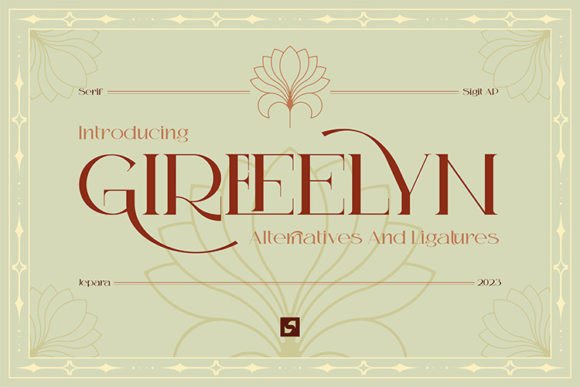 Girefelyn: A Serif Font for Refined Design