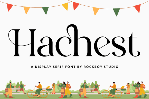 Hachest: A Serif Font for Elegant Design