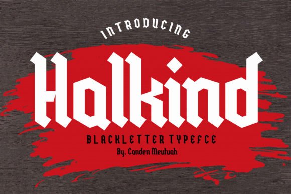 Halkind: A Font for Business Elegance