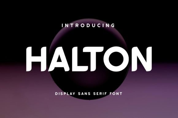 Halton: A Modern Serif Font