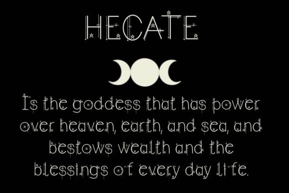 Hecate Font: Witchy Elegance for Web Design