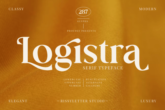 Logistra: A Professional Serif Font