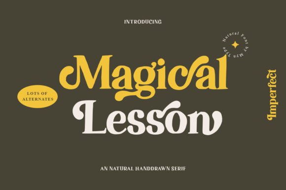 Magical Lesson Font for Business
