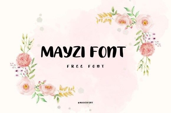 Mayzi: Elegant Script for Craft Projects