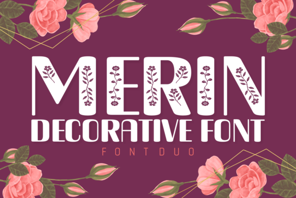 Merin: A Bold, Decorative Typeface