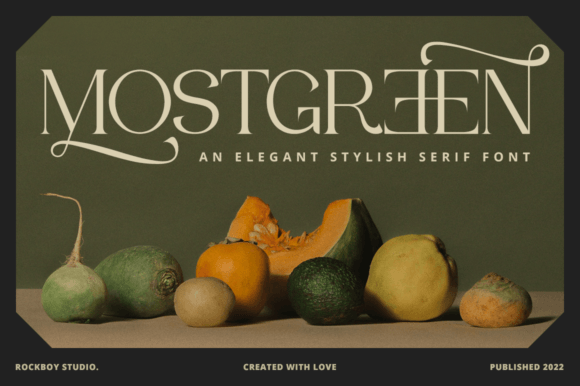 Mostgreen: A Serif Font for Web Design