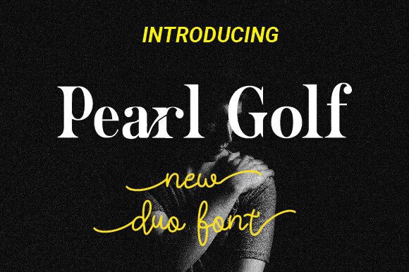 Pearl Golf: A Stylish Serif Font