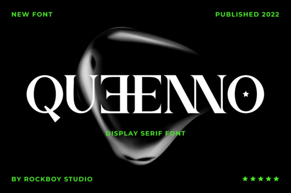 Queenno: A Serif Font for Creative Expression