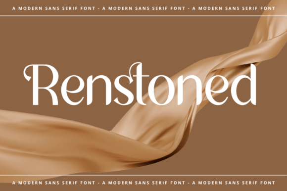 Renstoned: A Modern Sans Serif Font
