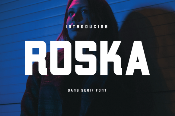 Roska: A Modern Font for Creative Makers