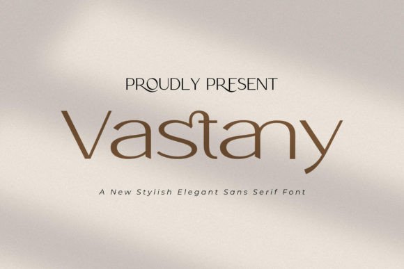 Vastany: A Stylish Serif Font for Web Design