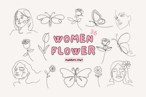 Women and Flower Review