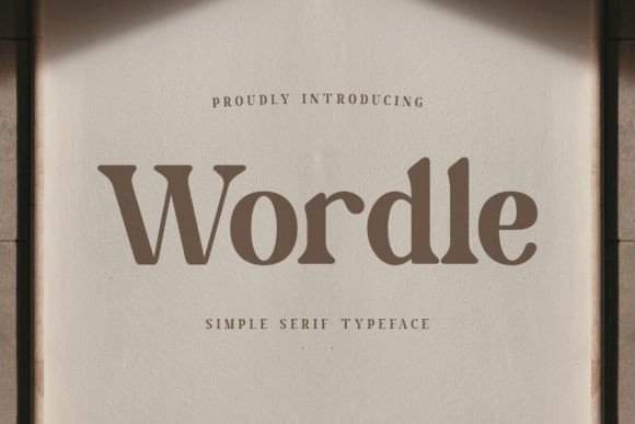 Wordle Font: Timeless Elegance for Crafters